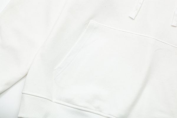 ブランドパーカー角部分ディテール